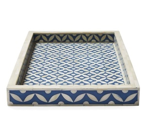 La última bandeja ecológica con incrustaciones de hueso, fregona, plato para servir comida, bandeja de nuevo aspecto con diseño único - Product Image 6