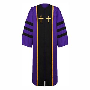 Diseño personalizado de alta calidad 100% poliéster mujeres Iglesia túnicas clero túnicas - Product Image 6