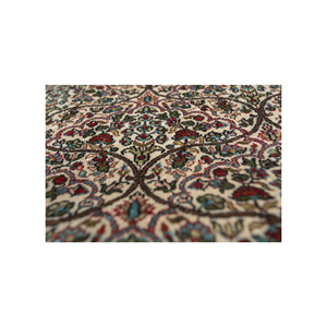 พรมไหมทอมือลายดอกไม้ Gulmarg Ivory รุ่น Paem-1148 สำหรับตกแต่งบ้าน - Product Image 3