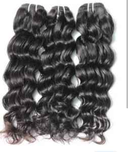 La mejor calidad, 26 pulgadas, estirado, HD, sin enredos, mezcla de paquetes de cabello Remy sin enredos, cabello peruano rizado de onda recta Natural - Product Image 4