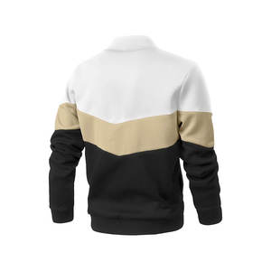 Gran oferta, chaqueta Bomber de algodón vaquero ajustada para hombre, estilo Vintage, cuello levantado, logotipo frontal con cremallera para ropa de abrigo de invierno - Product Image 2