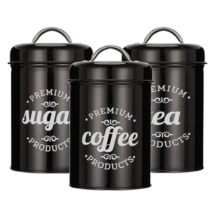 Affordable Price Deep & Large Storage <b>Canister</b> <b>Set</b> Indian Handcrafted Container Box Metal Home Kitchen Use - Product Image 2