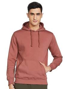 Sudaderas con capucha de algodón personalizadas para hombre con hombros caídos, jersey liso de peso pesado OEM para hombre, Sudadera con capucha de gran tamaño en blanco para hombre, 100% algodón - Product Image 5