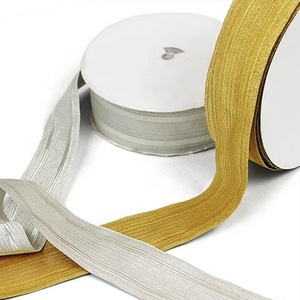 ผมเปียแบบถักลวดไมลาร์สีทองงานหัตถกรรมผ้าทอจากฝรั่งเศส - Product Image 5