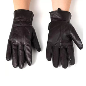 Guantes de Cuero de Diseño Elegante y Moderno para Hombre, Secado Rápido, Tela Suave, para Deportes al Aire Libre, Alta Calidad, Precio al por Mayor - Product Image 3