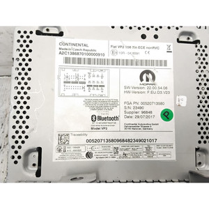 Radio para FIAT Tipo (356) Sedán de 4 Puertas 00520713580 07356709000 (16>20) - Product Image 2