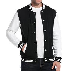 Precio al por mayor hombres Varsity chaquetas Letterman chaquetas transpirable verano parka personalizado béisbol Letterman Varsity Bomber chaqueta - Product Image 5