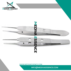 Ensemble de pinces Castroviejo de qualité supérieure, 3 pièces, microchirurgie manuelle, précision, acier inoxydable, instruments chirurgicaux pour ophtalmologie fine - Product Image 6