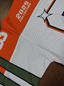 Camiseta de fútbol americano para mujer, camiseta transpirable de gran tamaño a la moda, Camiseta deportiva estampada para club deportivo, venta al por mayor - Product Image 3