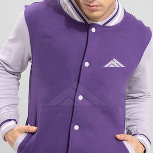 เสื้อแจ็คเก็ตเลตเตอร์แมนแฟชั่นขายดี สไตล์ใหม่ กันลม สำหรับผู้ชาย - Product Image 5