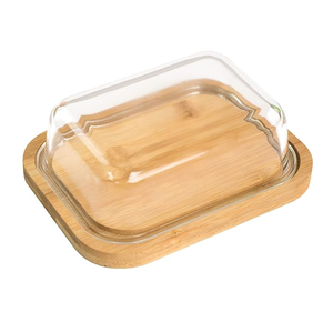 Natural Craft Wood <b>Butter</b> Box Handmade Latest Design Kitchenware Use square Wood <b>Butter</b> Box Best Sale Product - Product Image 3