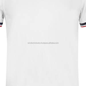 100% coton/bambou/fibre Logo personnalisé Sublimation vente en gros T-shirts pour hommes T-shirts unis décontractés pour hommes avec votre marque - Product Image 5