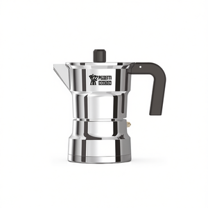 Cafetera SOLIDEXPRESS de aluminio para 3 tazas, compatible con inducción, cromo pulido, 1655NEW - Product Image 2