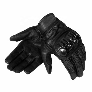 Guantes de Motociclismo de Primera Calidad, Hechos a Medida, con Dedos Completos, Antiarrugas, Impermeables, de Cuero, en Oferta - Product Image 4