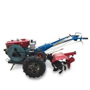 La mejor venta eficiente 15HP dos ruedas granja caminar Tractor Mini Tractor para agricultura con Mini remolque cerca de mí - Product Image 1