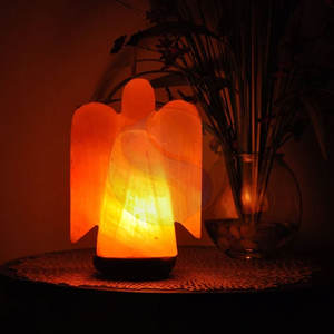 100% Natural <b>Salt</b> Lamp In New Stock Angel Shape <b>Salt</b> Lamp Best Price Angel Shape <b>Salt</b> Lamp For Sale - Product Image 2