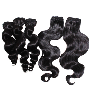 Extensions de cheveux humains vierges bruts, lisses et soyeux, style Afro Wave, 100g, Super Double Drawn, Deep Loose Wave, vietnamiennes, avec un taux de cheveux les plus longs ≥60% - Product Image 5