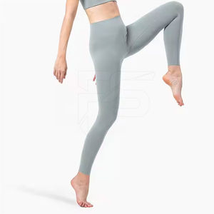 Mallas de mujer personalizadas de último diseño, venta al por mayor, cintura alta, estilo dulce, peso ligero, transpirable, antibacteriano - Product Image 5