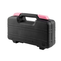 Estuche de Herramientas Básico Rosa Myrva 37x28x8cm, Kit de Herramientas Manuales para Mantenimiento del Hogar