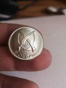 Hải quan yêu cầu Logo 100% thép không gỉ & kim loại Bolivia sinh sản nút thống nhất - Product Image 4