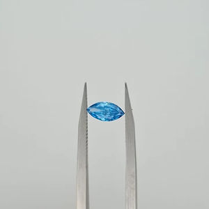 Diamante azul marquesa de 0.15 a 0.60 CT, cultivado en laboratorio, precio de mayoreo directo de fabricante - Product Image 1