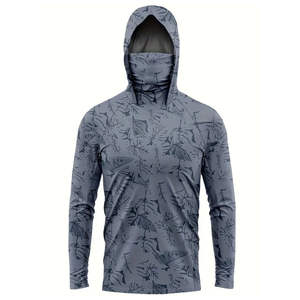Chemise de pêche pour hommes avec logo personnalisé OEM ODM Séchage rapide Protection UV Manches longues Vêtements de performance de plein air Usine - Product Image 6