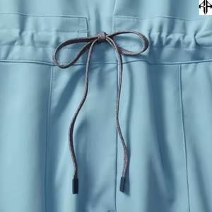 Mono exfoliante con logotipo personalizado de tendencia superior para mujer 2025, conjunto de exfoliantes elásticos para enfermeras, precio al por mayor hecho de tela tejida - Product Image 5