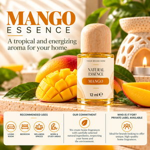 Esencia de Mango OEM 12ml |   Aroma Tropical Frutal para el Hogar |   Fabricante de Marca Privada España - Product Image 3