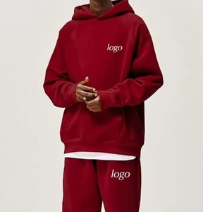 Ensemble de pantalons de survêtement à capuche évasés personnalisés Plus XXL pour hommes OEM - Product Image 3