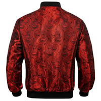 Nouvelle conception 2026 – Blouson bomber de baseball sportif pour homme grande taille, en satin respirant, personnalisable par sublimation (OEM)