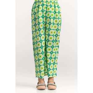 Pantalones de Pierna Ancha de Cintura Alta JG-TRC-SS24-304, Corte Holgado, Decorados con Estampado, de Colores - Product Image 2