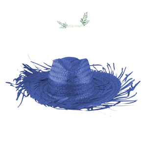 Gran oferta, paja de verano Unisex, calidad superior, hecha a mano, ala ancha, surf, esquí, logotipo personalizable, salvavidas de césped Natural - Product Image 2