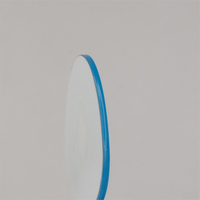 Sous-verre en acrylique de luxe léger, découpe laser personnalisée, impression, bleu, forme et design sur mesure