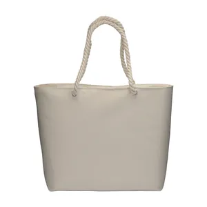 Borsa da Spiaggia Personalizzabile in Policotone Riciclato, Shopper Promozionale Personalizzabile - Product Image 1