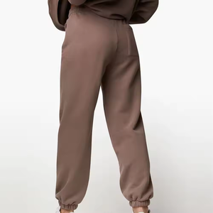 Wholesale <b>Women</b> Clothing Custom <b>Fleece</b> <b>Jogger</b> Set Tracksuit Causal Outfits Two Piece Sweatpants and Zip up Hoodie Set <b>Women</b> - Product Image 2