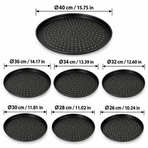 กระทะพิซซ่าแบบมีรู Fida Non-Stick ขนาด 26 ซม. รุ่นมืออาชีพ - Product Image 4