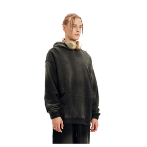 Top Quality 2024 Available <b>Thin</b> Custom Made Sew Zipper & Pullover <b>Hoodie</b>, Unisex Breathable Unique Design Washing <b>Hoodie</b> - Product Image 2