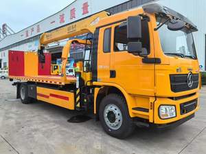 Carro attrezzi con pianale ribaltabile e funzione di recupero, con verricello idraulico da 8 tonnellate, gru idraulica con braccio da 8 tonnellate, modello Sqs200-4, capacità di traino 18 tonnellate - Product Image 2