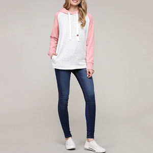 Sudaderas con capucha de la mejor calidad para mujer, ropa de calle, estilo jersey, sudaderas con capucha de algodón, ropa informal para mujer con bolsillo frontal - Product Image 3