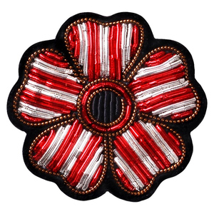 Broches de alambre de lingotes de nuevo diseño de la mejor calidad, broches de alambre de lingotes al por mayor a bajo precio, hermosa joyería, broche de flores #007 - Product Image 1