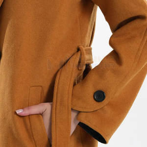 Abrigo Largo de Mujer de Primera Calidad, Abrigo Largo de Moda de Lujo para Mujer, Gabardina, Abrigo Largo Informal para Mujer - Product Image 6