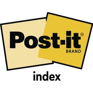 Bandelettes adhésives d'indexation standard POST-IT rouges de 50 feuilles, 43,2 x 25,4 mm, pour usage bureautique - Product Image 2