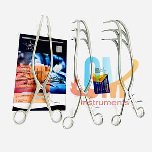 Gran oferta, Retractor Manual Viper, 3x3, puntas afiladas, instrumento de escoliosis de retención automática, acero inoxidable con profundidades de 40, 70.100mm - Product Image 5