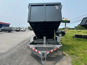 Remolque basculante agrícola de un solo eje bastante usado con componente de núcleo de motor para venta agrícola - Product Image 3