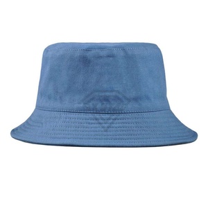 หมวกบักเก็ตผ้าฝ้ายธรรมดาหมวกชาวประมงปักลายได้ตามต้องการ - Product Image 6