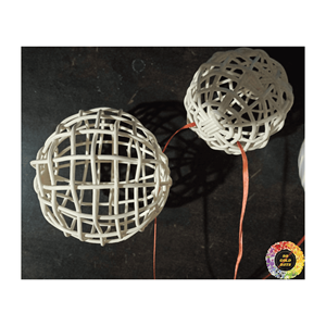 Vente en gros de balles décoratives en rotin, de ballons de football Sepaktakraw et de ballons Sola pour ornements de sapin de Noël et décoration intérieure - Product Image 2