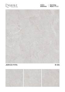 Estilo moderno mate Bien tallado 600x600mm azulejos de pared de suelo esmaltados 10mm antideslizante para sala de estar balcón Hotel azulejo de porcelana - Product Image 6