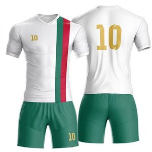 Conjunto de Camiseta de Fútbol para Hombre Adulto, Antibacteriana, de Secado Rápido, 100% Poliéster, Uniforme de Entrenamiento con Logotipo Personalizado - Product Image 5