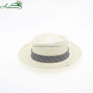 Gorro estilo Panamá Talla pequeña combinado con tela azul (apto para niños de 3 a 4 años) modelo HA258 - Product Image 2