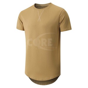 Vente en gros, t-shirt pour hommes en couleur personnalisable, vêtements d'extérieur d'été, t-shirts unis respirants pour hommes - Product Image 1